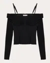 Simkhai Hazel Off-the-shoulder Stretch-jersey Top In Black