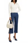 Simkhai Women's Hyra Cropped Jean In Deep Indigo In Blue