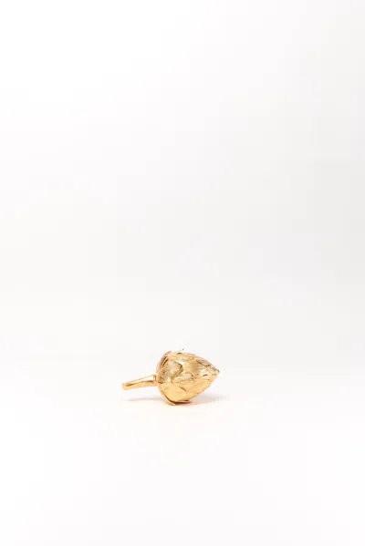 Simkhai Women's Isabella Artichoke Clutch In Gold