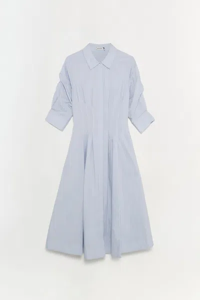 Simkhai Women's Jazz Cotton Midi Dress In Periwinkle Sky