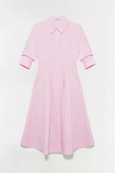 Simkhai Women's Jazz Cotton Midi Dress In Tulip In Multi