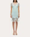 Simkhai Jett Mini Dress In Blue