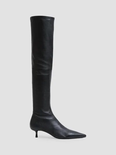 Simkhai Women's Joni 45mm Leather Over-the-knee Boots In Black
