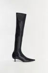 Simkhai Women's Joni Leather Over-the-knee Boot In Black In Black