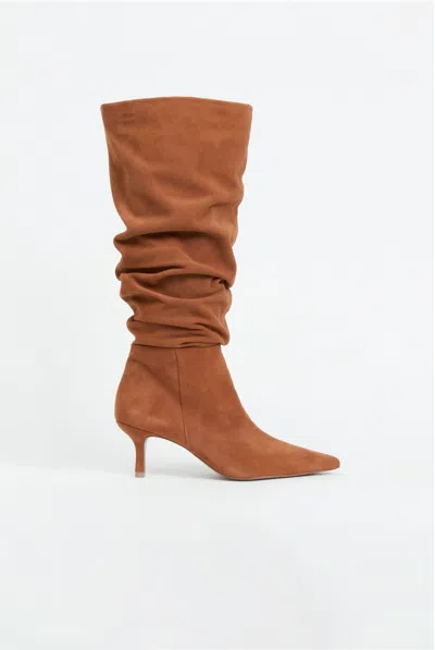 Simkhai Women's Jordi Suede Slouch Boot In Camel In Brown