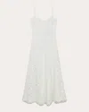 Simkhai Julia Lace Midi Dress In Gray