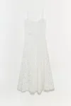 Simkhai Women's Julia Lace Midi Dress In Ivory