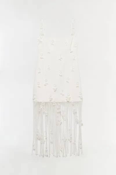 Simkhai Women's Juliana Midi Dress In White