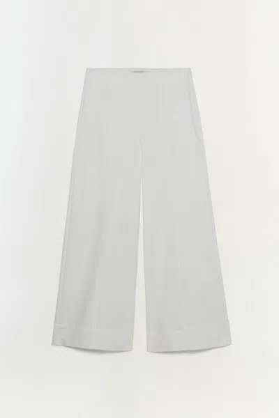 Simkhai Women's Kallin Cotton Cropped Pant In White