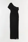 Simkhai Women's Kally Draped Midi Dress In Black In Black
