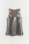 Simkhai Women's Kamari Tank Top In Silver