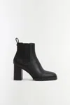 Simkhai 95mm Kayla Leather Ankle Boots In Black