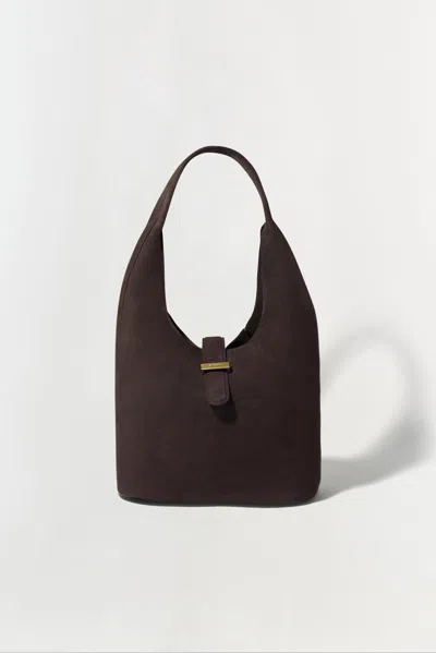 Simkhai Women's Khai Suede Bag In Cacao