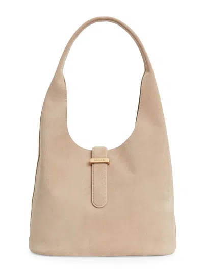 Simkhai Women's Khai Suede Hobo Bag In Sand