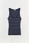 Simkhai Women's Kioni Tank Top In Midnight Stripe In Multi