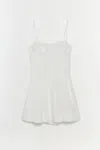 Simkhai Women's Kitt Cotton Mini Dress In White