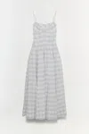 Simkhai Kittiya Midi Dress In Periwinkle