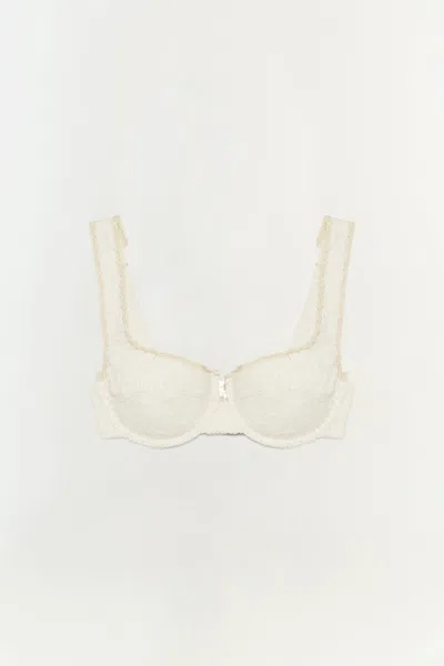 Simkhai Women's Klara Balconette Bikini Top In Ivory