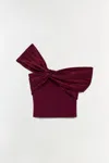 Simkhai Celiana Off-shoulder Top In Cranberry In Purple