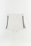 Simkhai Women's Knitted Hadley Shorts In Ivory In White
