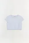 Simkhai Women's Knitted Lidie Top In Periwinkle Sky