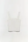 Simkhai Madine Tank Top In White