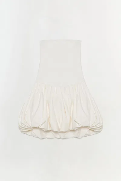 Simkhai Women's Knitted Pollie Dress In White