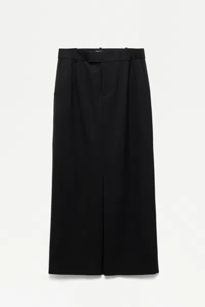 Simkhai Kyra High-waisted Crepe Trousers In Black