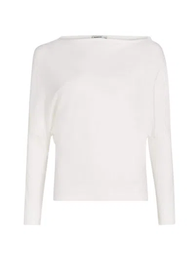 Simkhai Women's Lavina Wool-blend Off-the-shoulder Sweater In Ivory
