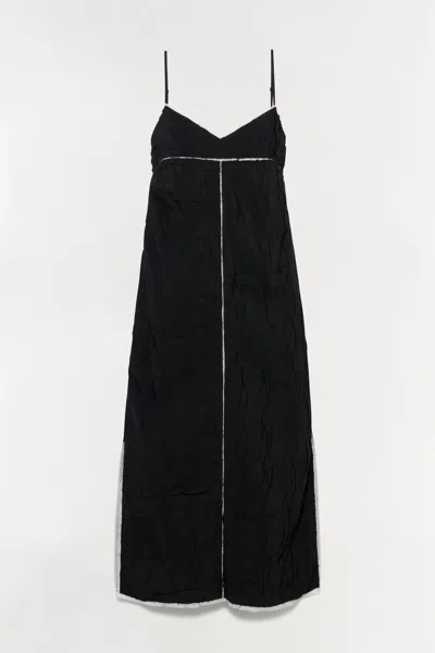 Simkhai Women's Leah Midi Dress In Black/multi