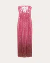 Simkhai Leilani Strapless Sequin Column Gown