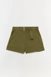 Simkhai Lourie Belted Shorts