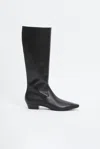 Simkhai Women's Lowen Leather Riding Boot In Black In Black
