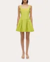 Simkhai Lucy Mini Dress In Yellow