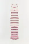 Simkhai Women's Mariana Knit Maxi Dress In Sangria Multi