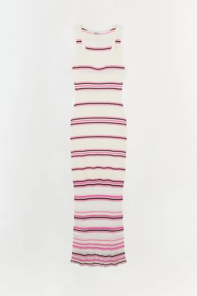 Simkhai Women's Mariana Knit Maxi Dress In Sangria Multi