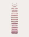Simkhai Women's Mariana Stripe Bouclé Knit Maxi Dress