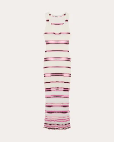 Simkhai Women's Mariana Stripe Bouclé Knit Maxi Dress In Multi