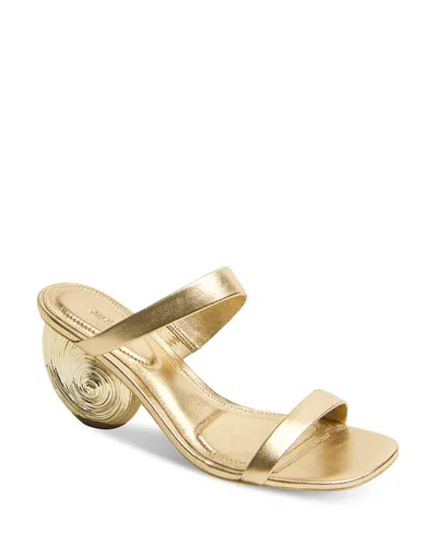 Simkhai Women's Marion Embellished Slides In Gold