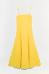 Simkhai Women's Marisol Cotton Midi Dress In Sunny