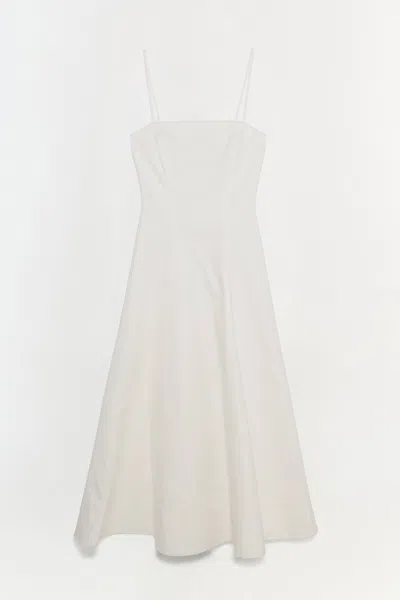 Simkhai Women's Marisol Cotton Midi Dress In White