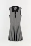 Simkhai Women's Melodie Dress In Black White Check