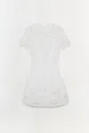 Simkhai Women's Morrigan Linen Mini Dress In Ivory