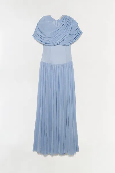 Simkhai Women's Nancie Cape Midi Maxi Dress In Tidepool In Blue