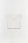 Simkhai Women's Nicole Strapless Compact Knit Top In Ivory