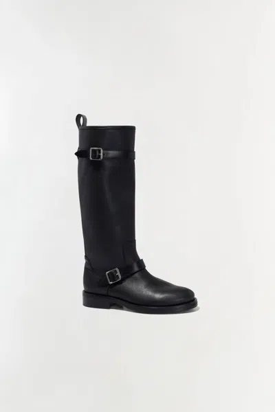 Simkhai Women's Noah Leather Boot In Black