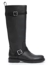 Simkhai Noah Leather Over-the-knee Boots In Black