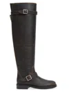 Simkhai Noah Leather Over-the-knee Boots In Black