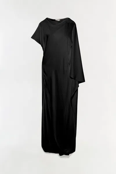 Simkhai Women's Ora Satin Gown In Black