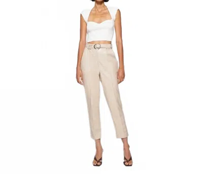 Simkhai Women's Pauline Vegan Leather Pant In Moonstone In Pink